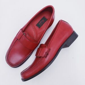 Vintage 90s Bass Weejuns CECILIA Loafer Shoe Preppy Academia Women's Size 7.5